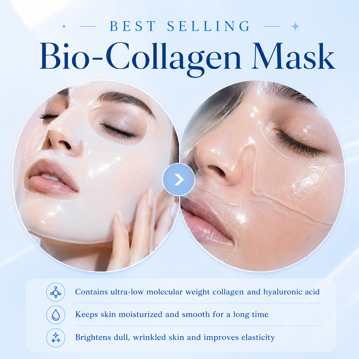 🔥LAST DAY 60% OFF | Collagen Glow Up Mask 2.0 | Enhanced Formula for Dull Skin